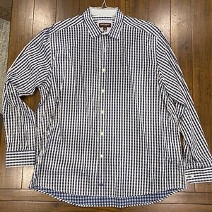 Johnston & Murphy Men's Long Sleeve Dress Shirt